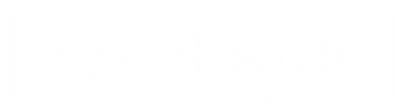 Beachside Restaurant & Bar White Logo